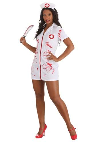 Womens Killer Nurse Costume Dress