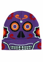 Day of the Dead Knit Hat Alt 3