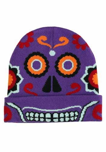Day of the Dead Knit Hat