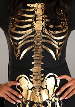 Women's Gilded Skeleton Dress Costume 3