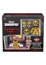 Five Nights at Freddys SNAPS Stage with Gold Freddy Alt 1