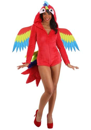 Macaw Parrot Women's Costume