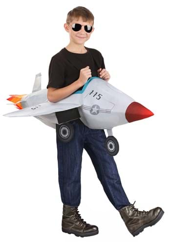 Kids Exclusive Ride-in Figher Jet Costume