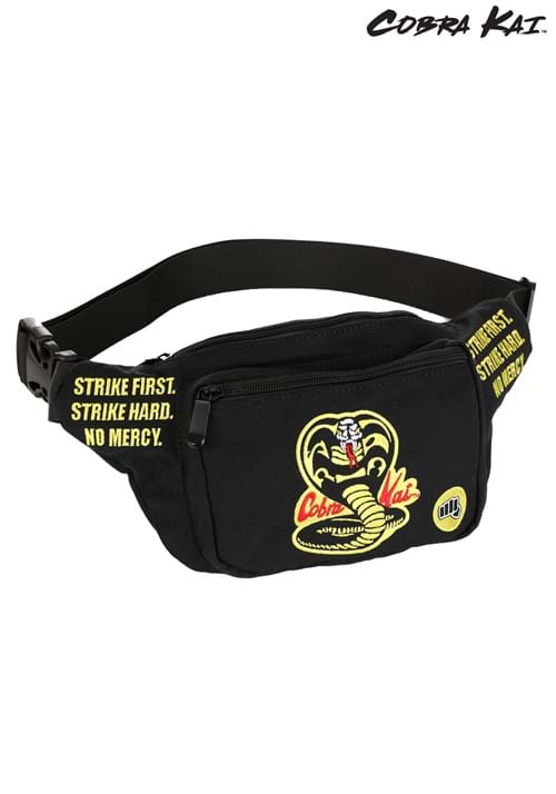 Adult Cobra Kai Black Fanny Pack