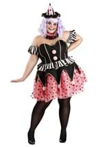 Plus Size Cupcake Clown Womens Costume