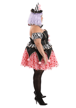 Plus Size Cupcake Clown Women's Costume
