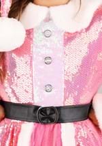 Pink Santa Claus Girls Costume Alt 3