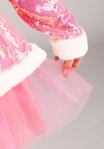Pink Santa Claus Girls Costume Alt 4