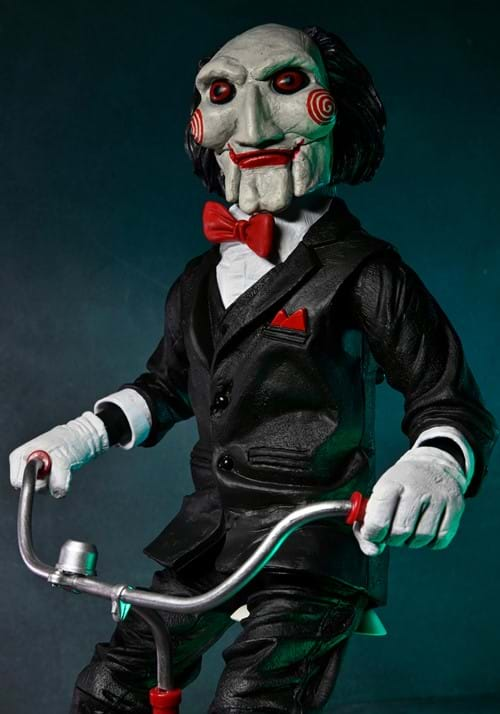 Saw Billy Puppet on Tricycle 12-Inch Collectible Action Figure | Horror ...