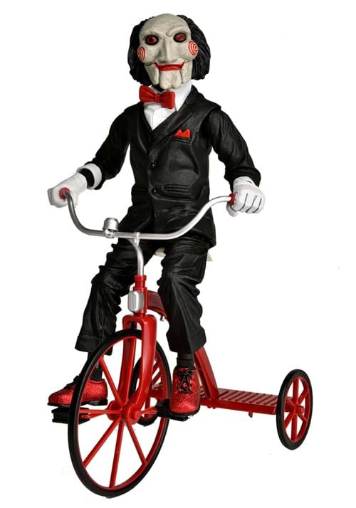 Saw Billy Puppet on Tricycle 12Inch Collectible Action Figure Horror Movie Collectibles