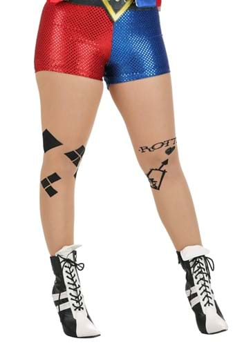 DC Comics Suicide Squad Harley Quinn Costume Tights