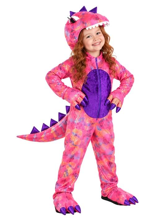 Kids Exclusive Sparkling Scales Dinosaur Costume 1