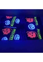 HALLOWEEN MICHAEL MYERS BLACK LIGHT CREW SOCK Alt 2