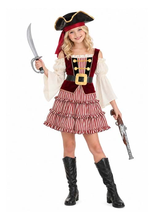 Corsair Pirate Costume for Girls New Main