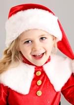 Girls Premium Santa Toddler Costume Dress Alt 2