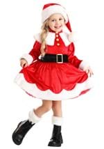 Toddler Premium Santa Costume Dress Alt 3