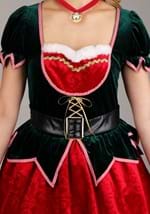 Deluxe Womens Festive Elf Costume Alt 3