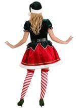 Deluxe Womens Festive Elf Costume Alt 1
