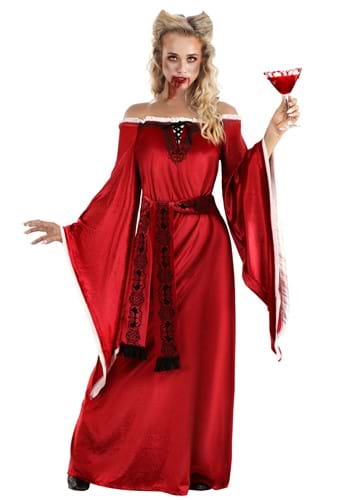 Womens Blood Empress Vampire Costume Dress
