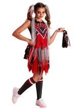 Girl's Scare U Cheerleader Sustainable Materials Costume Alt