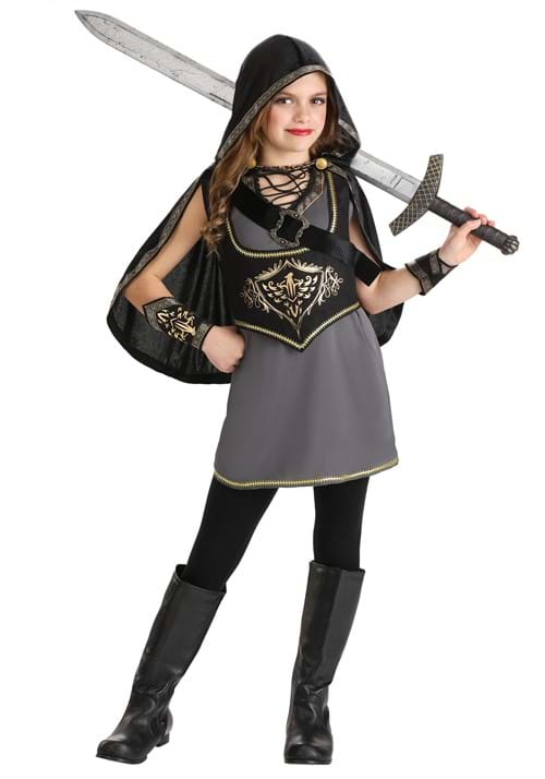 Girls Hooded Huntress Costume