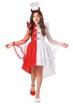 Girl's Half Angel Half Devil Costume Dress Alt 8