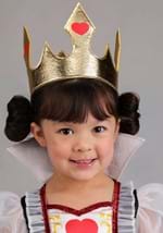 Girls Classic Toddler Queen of Hearts Costume Alt 2