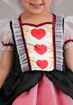 Girls Classic Toddler Queen of Hearts Costume Alt 3