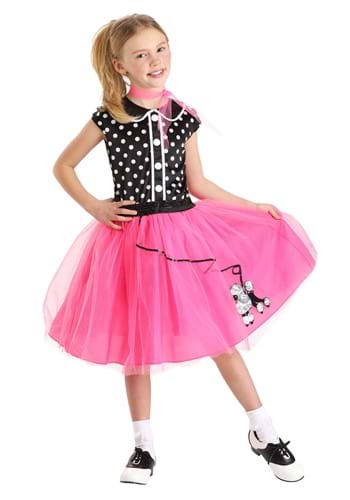Girls Classic Sock Hop Costume Dress