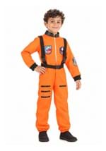 Classic Orange Astronaut Costume for Kids upd
