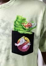 Ghostbusters Slimer Peek-a-Boo Pocket Tee Alt 2