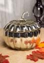 Silver Mercury Glass Pumpkin Candle Decoration