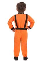Classic Toddler Orange Astronaut Costume Alt 1