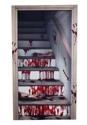 Bloody Horror Stairwell 71 Inch Curtain Decoration