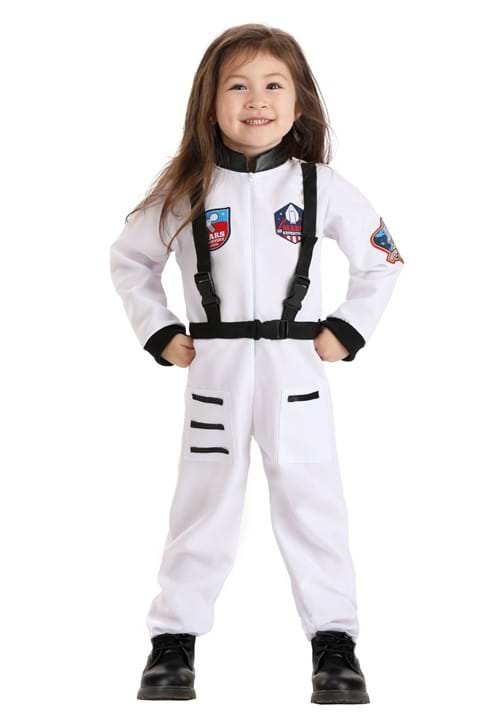 Classic White Astronaut Toddler Costume