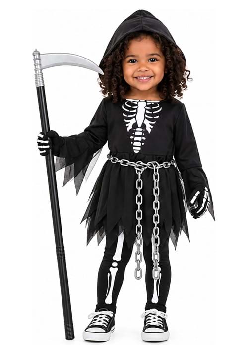 Toddler Death Costume Dress for Girls
