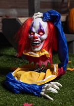 14-Inch Head Popping Clown Ground Breaker Animated Decoratio