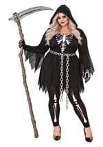Plus Sized Death Women's Costume Dress upd