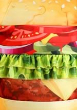 Deluxe Hamburger Adult Costume Alt 2