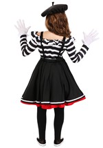 Girl's Curious Mime Costume Alt 4