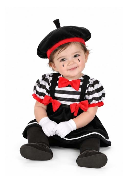Baby Curious Mime Costume upd
