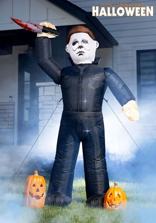 6 Foot Animatronic Michael Myers Inflatable Decoration | Inflatable ...