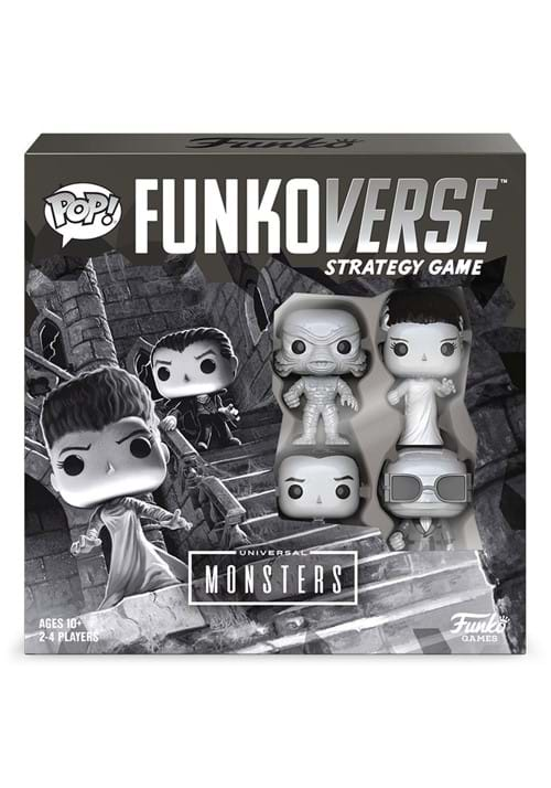 Pop! Funkoverse: Universal Monsters 100 4-Pack Game