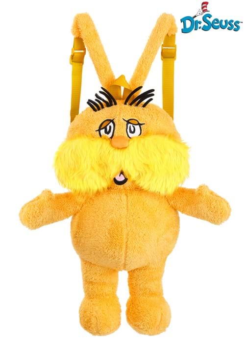 Lorax Plush Dr Seuss Backpack