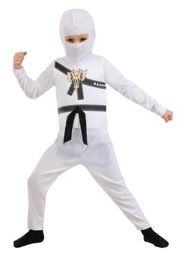 White Ninja Master Toddler Costume