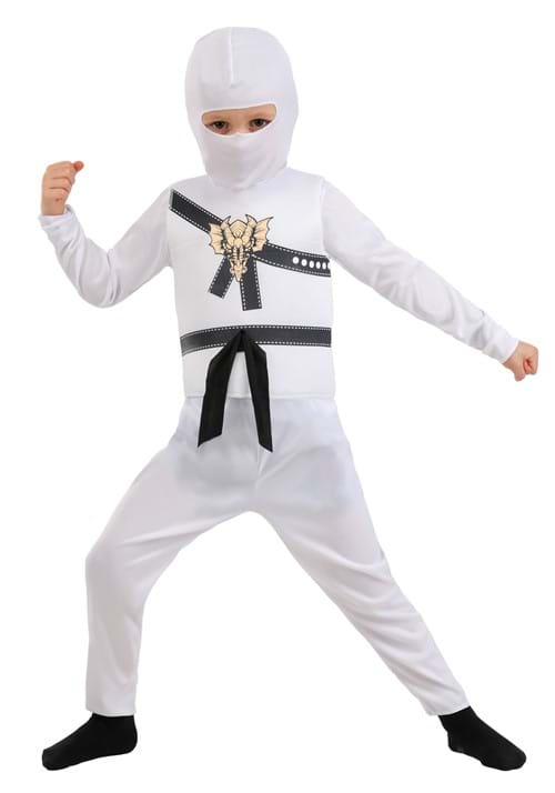 White Ninja Master Toddler Costume