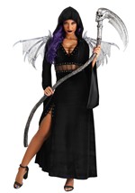 Women's Winged Reaper Costume Alt 6