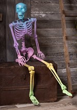 Crazy Bones Poseable Skeleton in Rainbow Alt 4