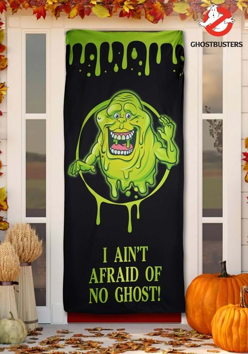 I Aint Afraid of No Ghosts Ghostbusters Door Curtain Prop