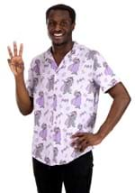 Cakeworthy Sesame Street The Count Button Up Adult Shirt